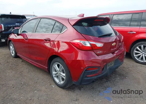 2017 Chevrolet Cruze Lt Auto from USA, damaged, VIN 3G1BE6SM5HS553401